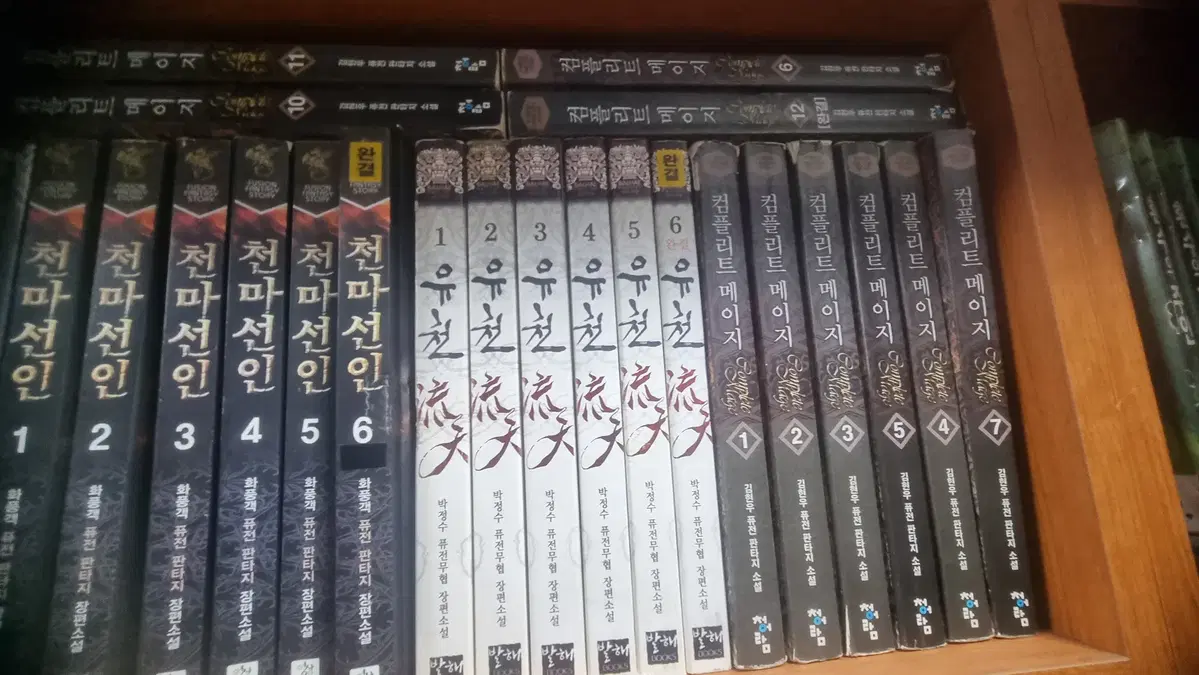 유천 1-6 완 박정수 퓨전 무협 소설