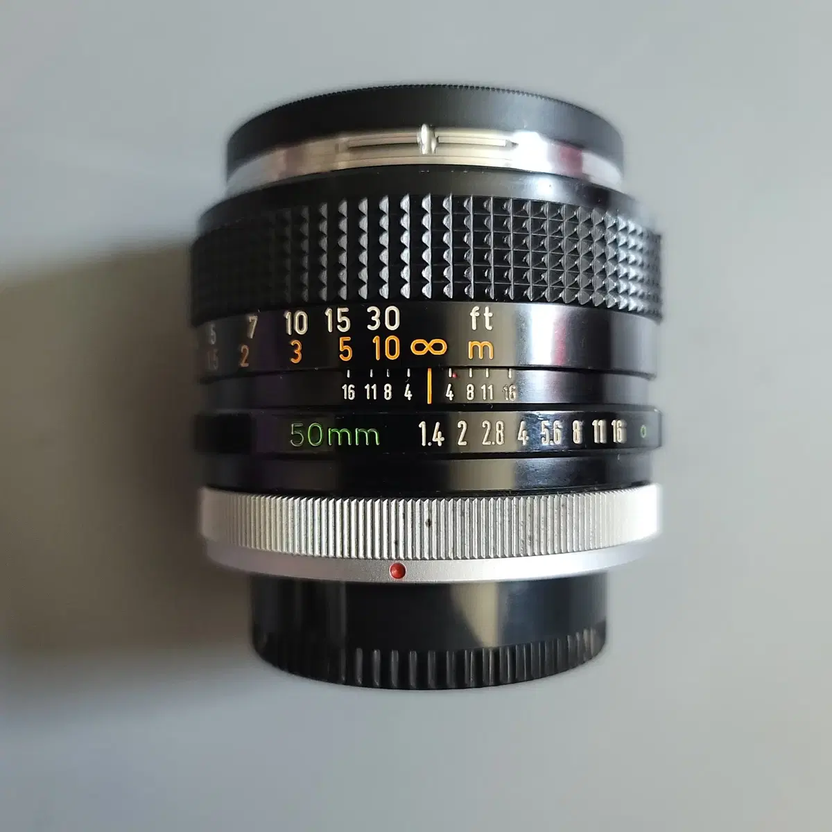 캐논 50mm F1.4 FD MF 필름 카메라 렌즈***초창기 크롬 버전