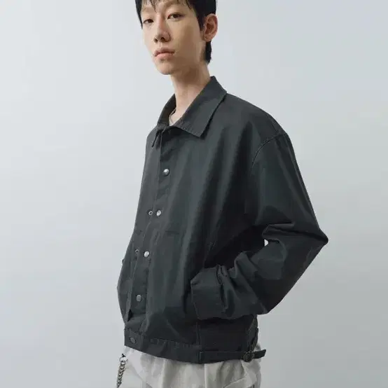 새상품, M) 빅유니온 몰스킨 코치 자켓 (그레이)
