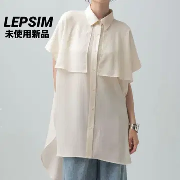 새상품 LEPSIM 말 메리 요크 미디 원피스 SS 아이보리 08 공식 완판