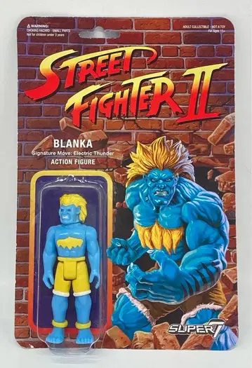 SUPER7 액션 피규어 블랑카 챔피언십 에디션 3.75인치
