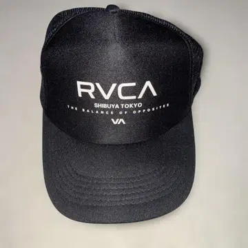 RVCA 메쉬 캡 블랙 SHIBUYA TOKYO