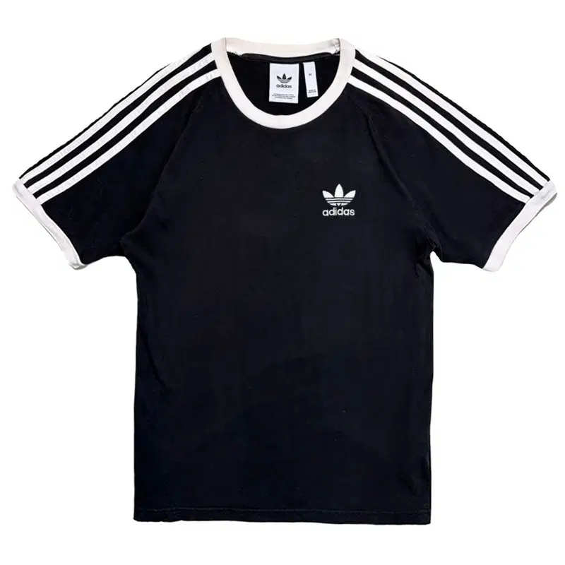 ADIDAS 링거 반팔 티셔츠 블랙 M