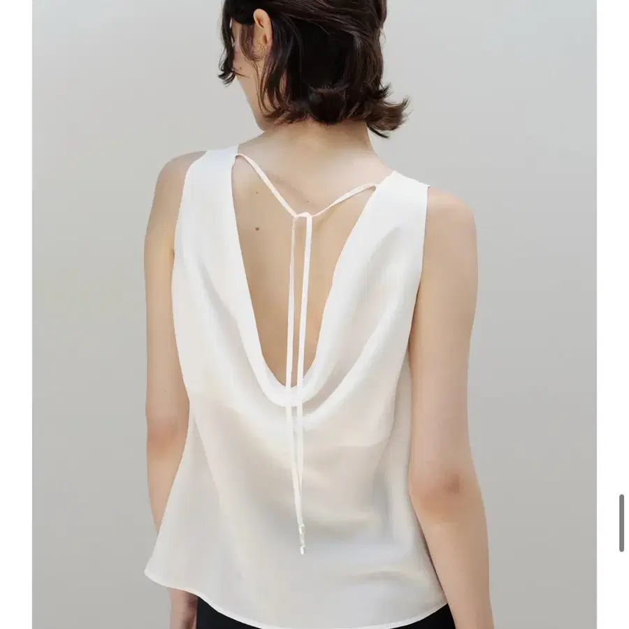 모이아 moia 드레이프 블라우스 draped blouse