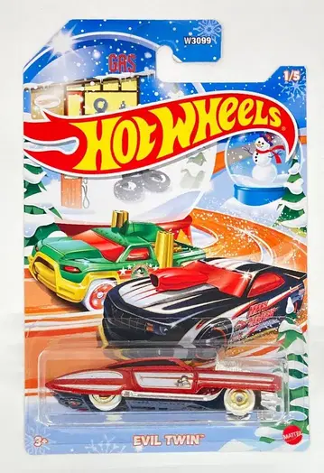 MATTEL HOTWHEELS HW Winter 2024 HVX16 EVIL TWIN 1/5