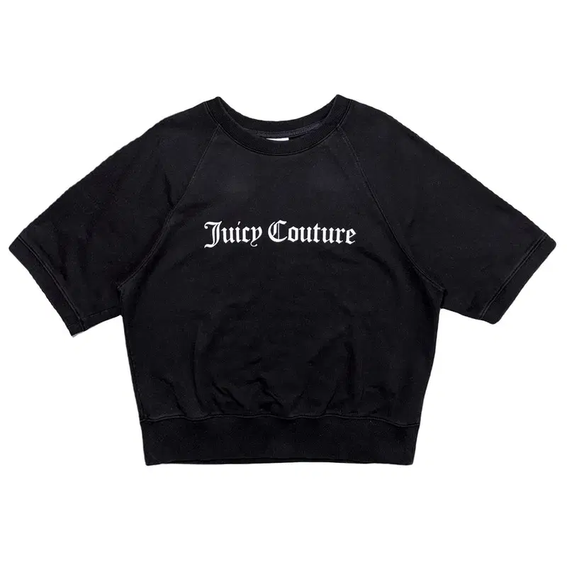 JUICY COUTURE 코튼 티셔츠 블랙