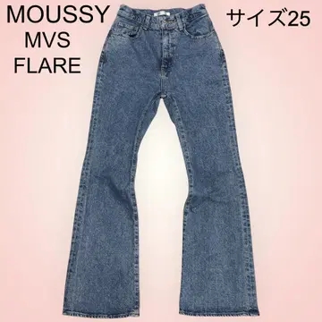 MOUSSY MVS SW FLARE 마우지 플레어 데님 하이웨스트