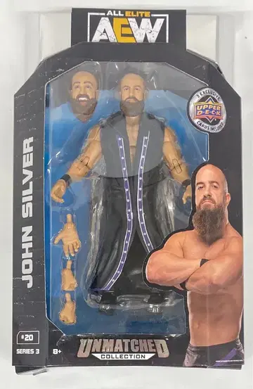 JAZWARES UNMATCHED COLLECTION SERIES 3 JOHN SILVER #20