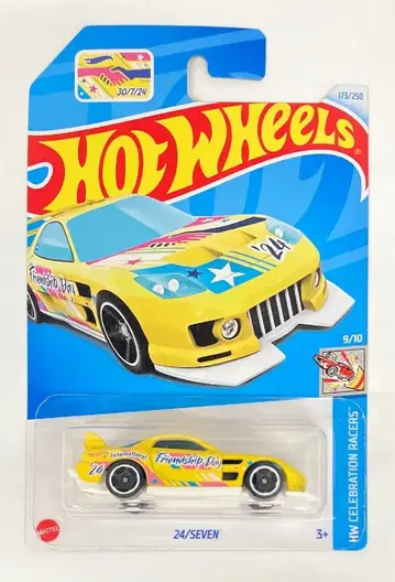 MATTEL HW CELEBRATION RACERS 9/10 HOT WHEELS 24/SEVEN 173/250
