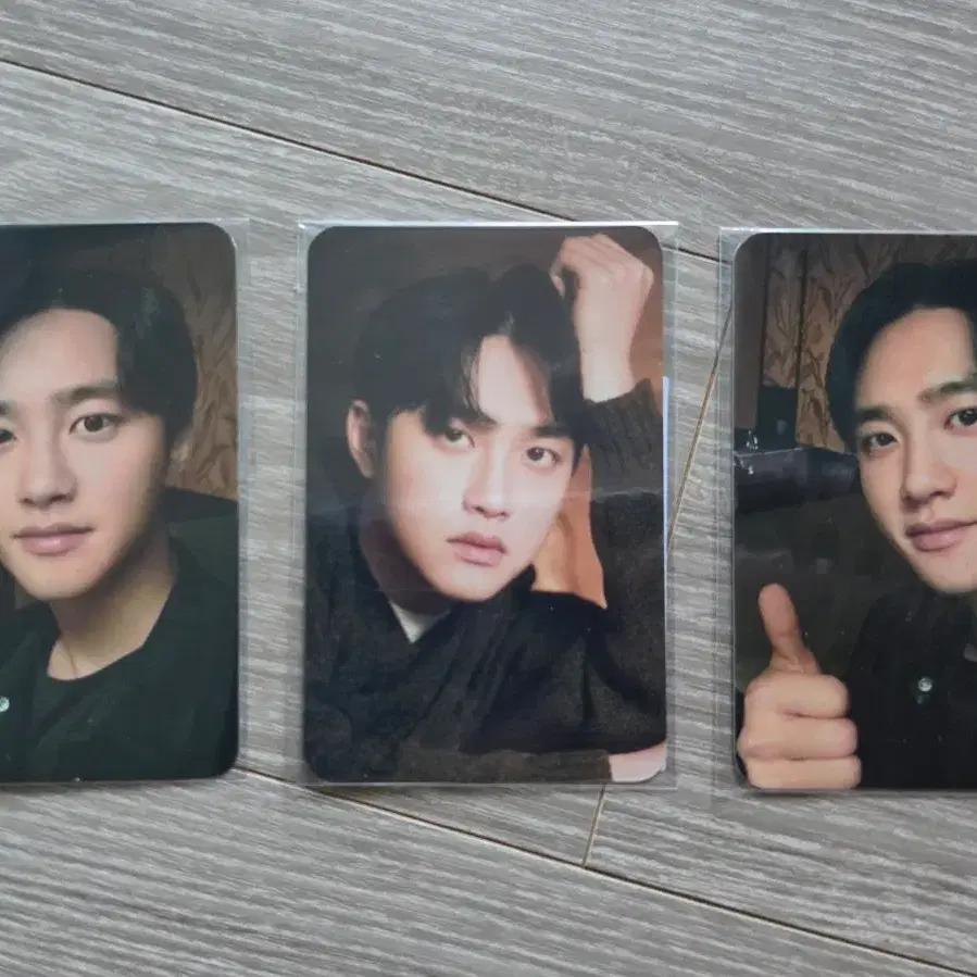 도경수 기대 무모샵 특전포카