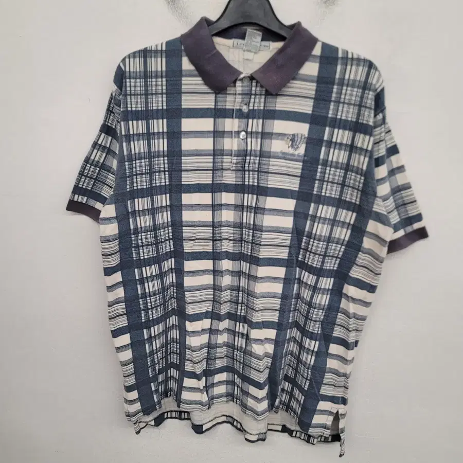 [105/XL] IZOD CLUB 네이티브 패턴 반팔 카라티 / USA
