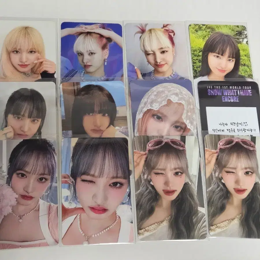 아이브 리즈 포카 일괄 판매 일레븐 럽다 앺라 엠파시 아이엠 얼라이브 일본 트레카