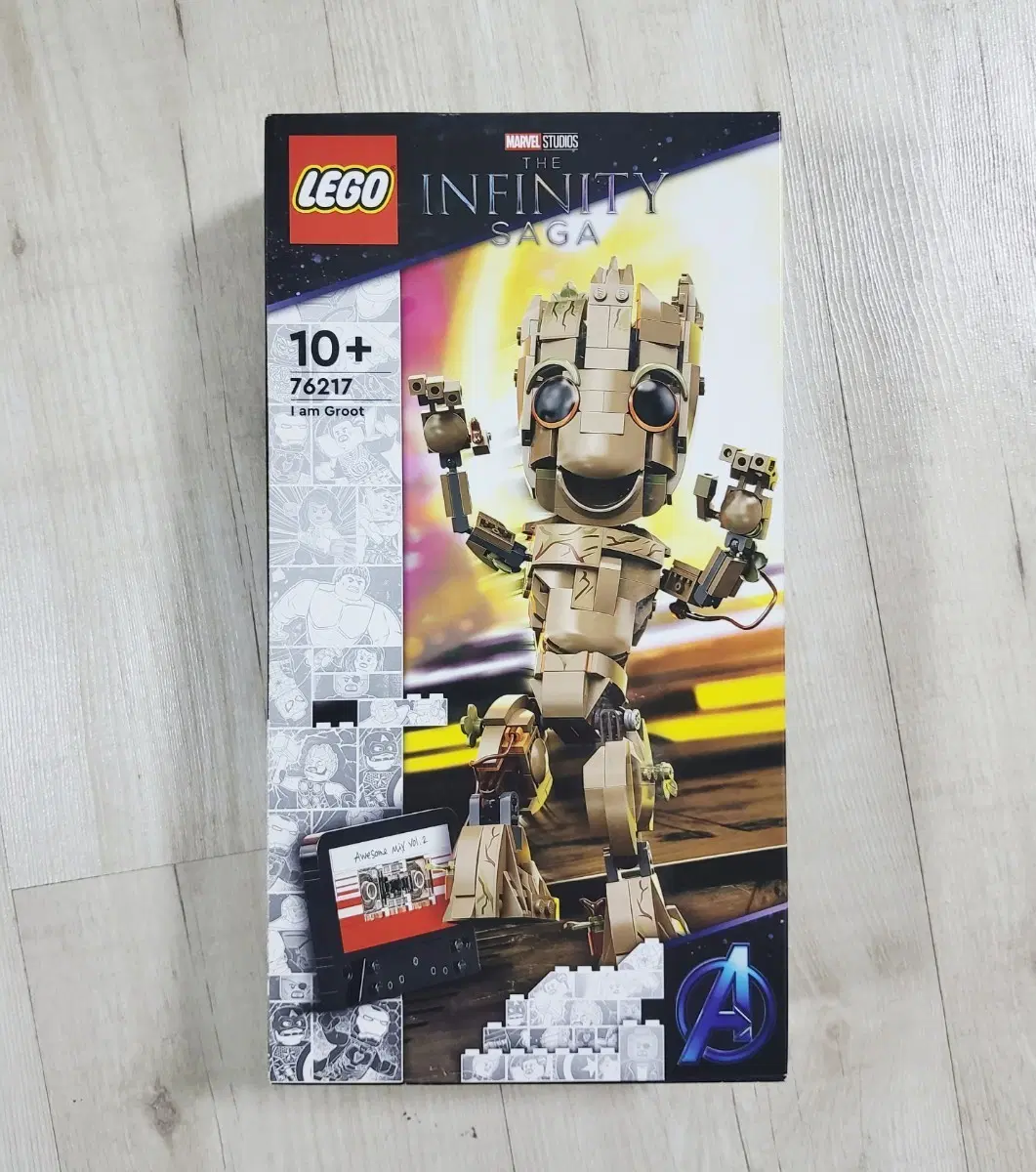 레고 76217 마블 인피니티 사가 나는 그루트다 (I am Groot)
