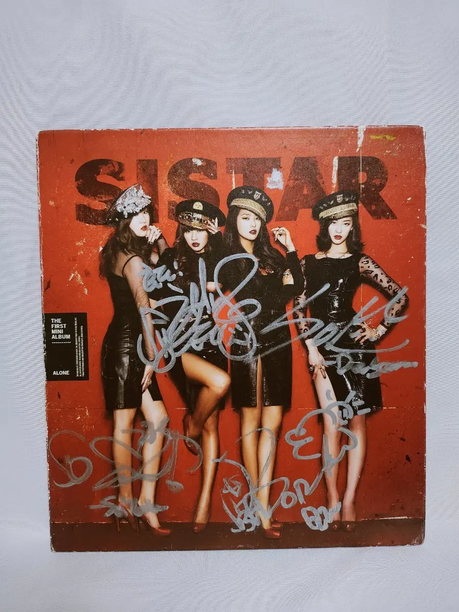 [고전완구] 씨스타 1집 Alone 친필 사인 CD 앨범