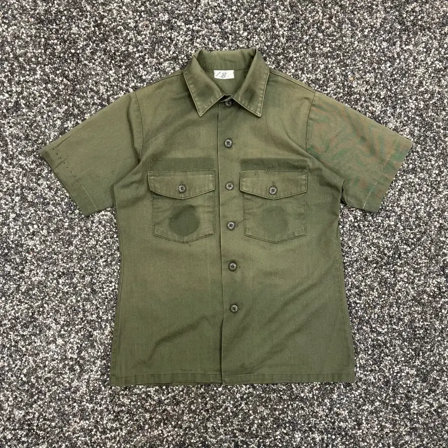[M] 70s US Army 미군 OG-507 유틸리티 셔츠