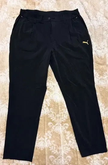 PUMA 골프 팬츠 블랙 남성용