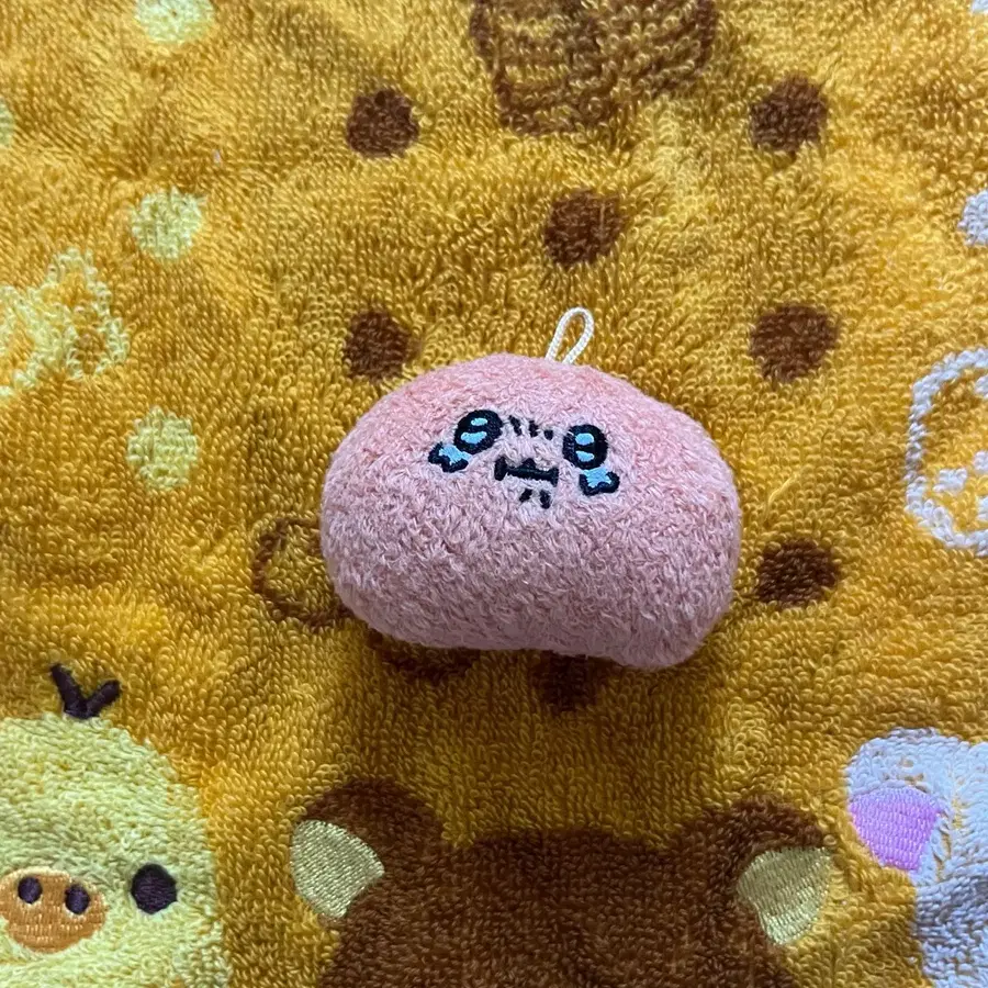나가노 농담곰 고로케 방울키링