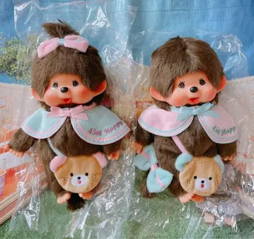 몽치치 45주년 기념 봉제 인형 2체 세트 한정품