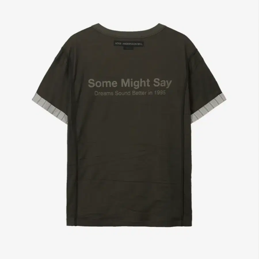 (구매) 앤더슨벨 OVERLAY ROLL-UP CUFFS T-SHIRT 오버레이 롤업 커프스 티셔츠