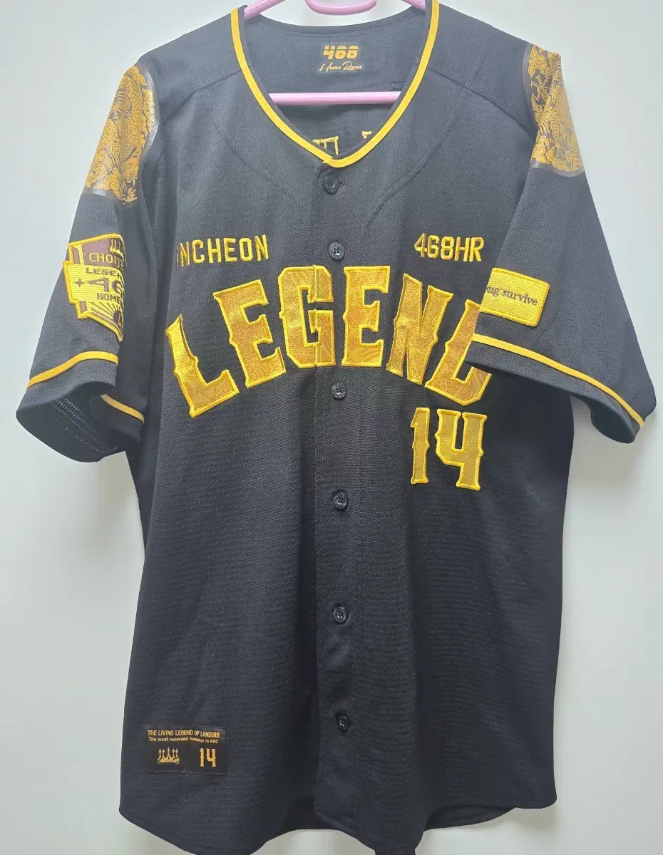ssg랜더스 최정 468 최다홈런 블랙 105(XL)판매