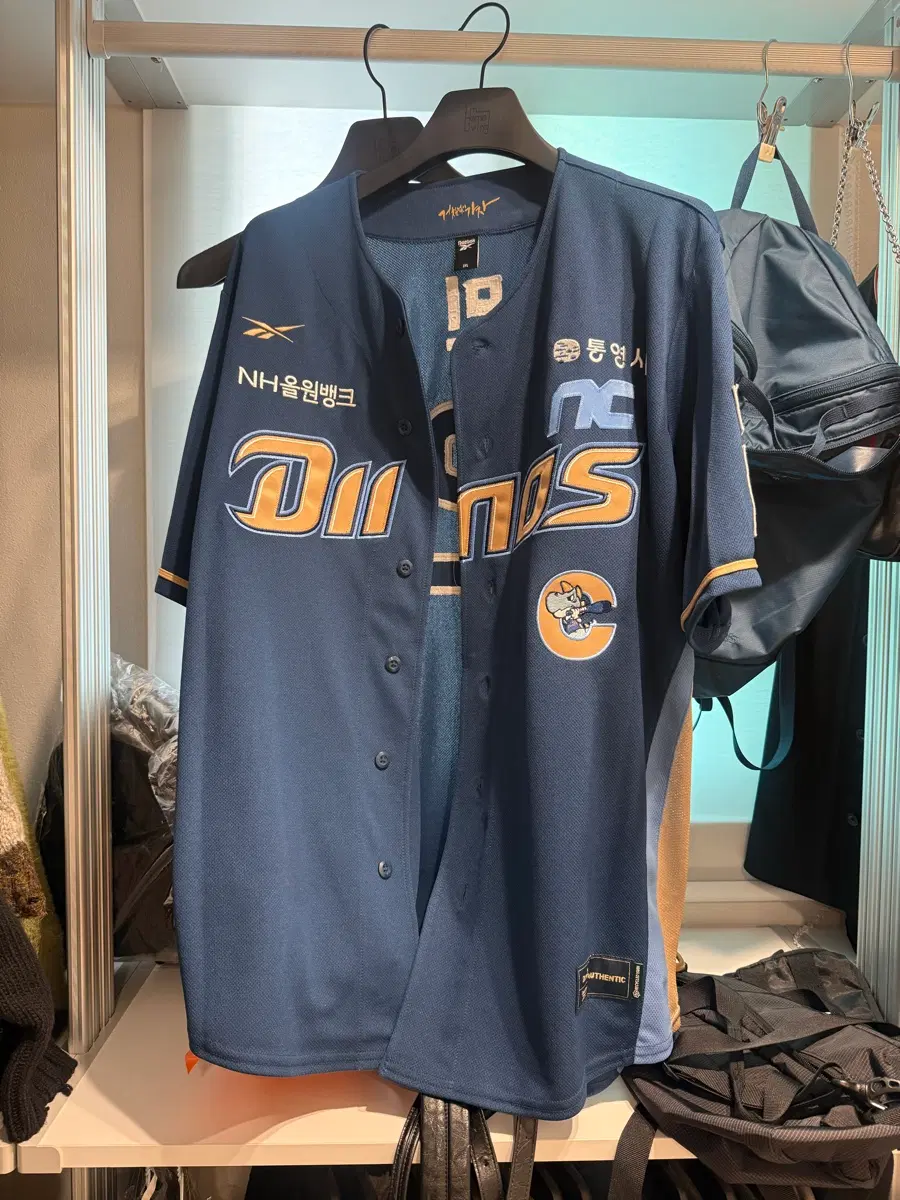 2025 NC 다이노스 박민우 어센틱 원정 유니폼 2XL