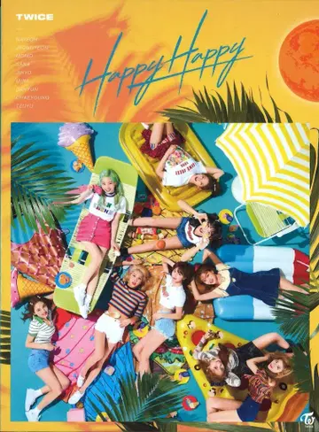 TWICE 초회 한정판 A HAPPY HAPPY