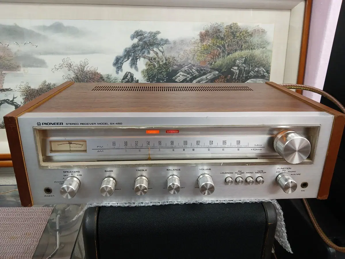 파이오니아 스테레오 리시버 SX-450