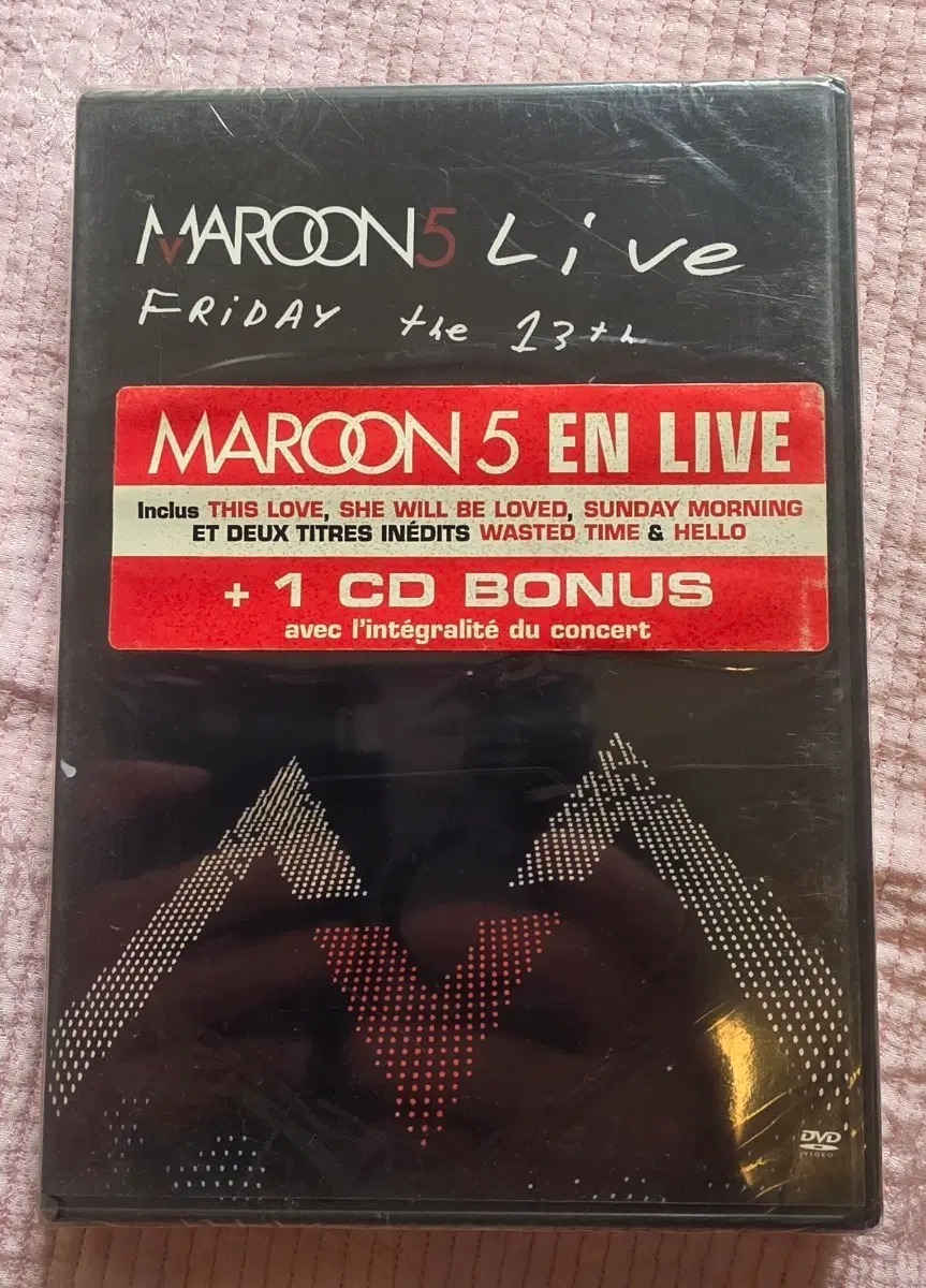 MAROON5 마룬5 라이브 DVD + 보너스 CD Maroon 5 마룬 5