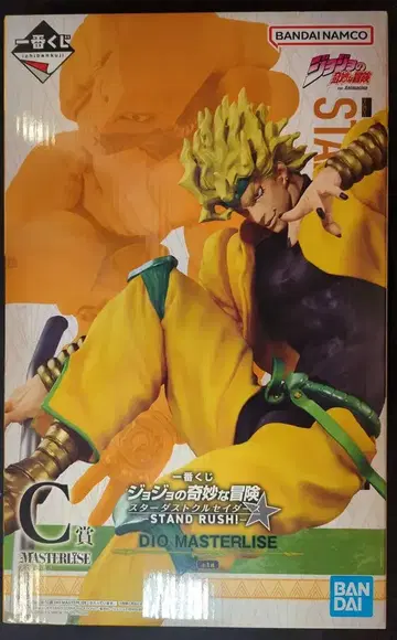 BANDAI SPIRITS 제일복권 죠죠의 기묘한 모험 스타더스트 크루세이더즈 STAND RUSH! C상 DIO MASTERLISE