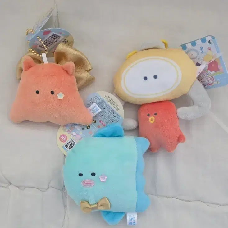 산리오 스퀴시돌 키링 인형 세트