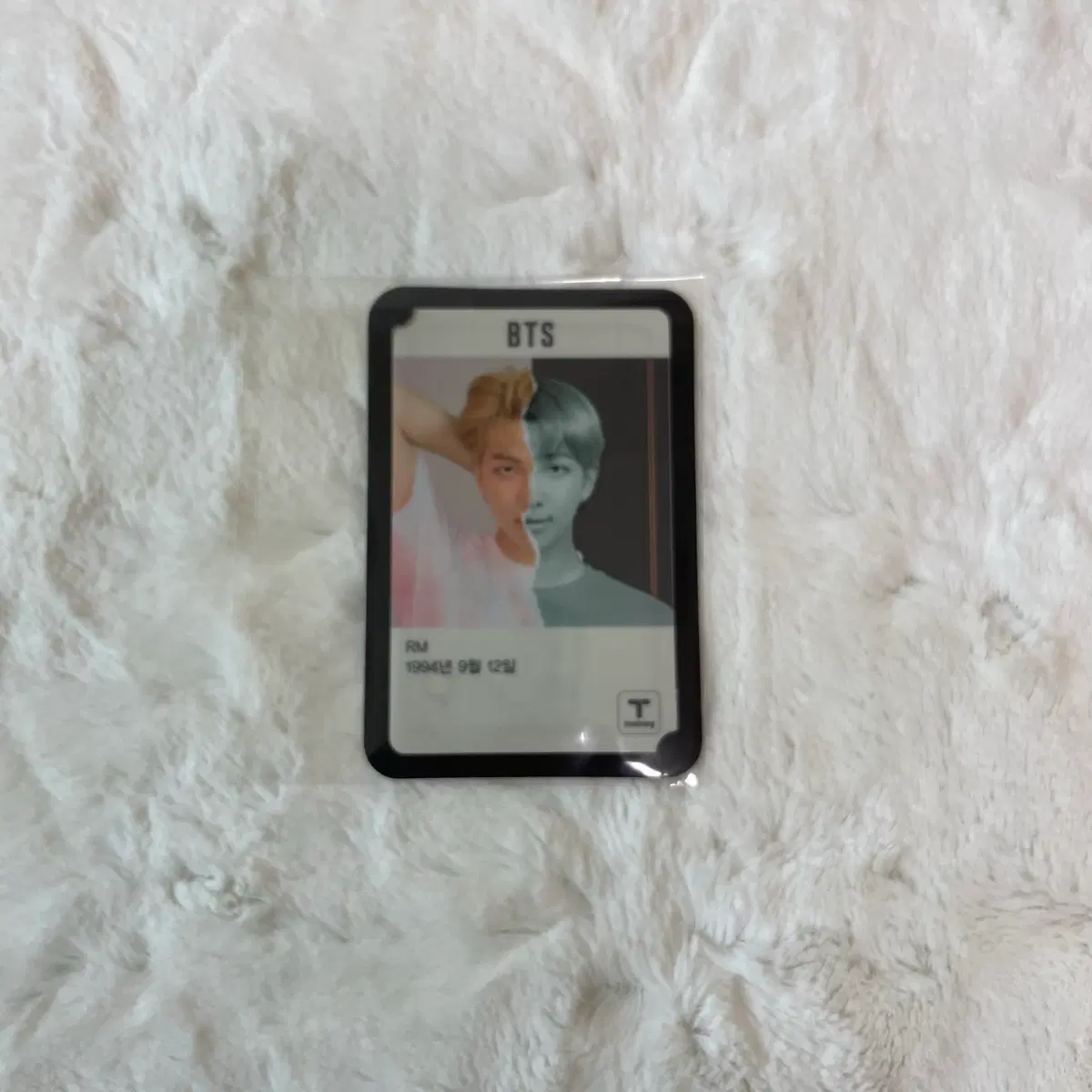 방탄소년단 남준 알엠 RM 티머니 카드 포카 BTS