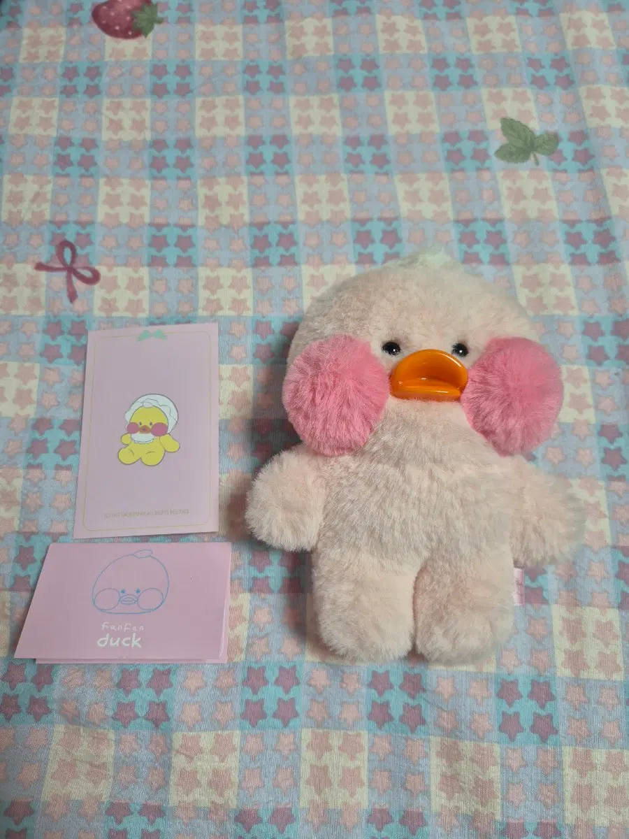 빵빵덕 핑크 인형+인증서 포함