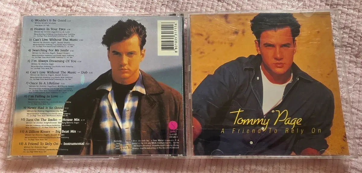 토미페이지 Tommy Page 토미 페이지 한국판 CD