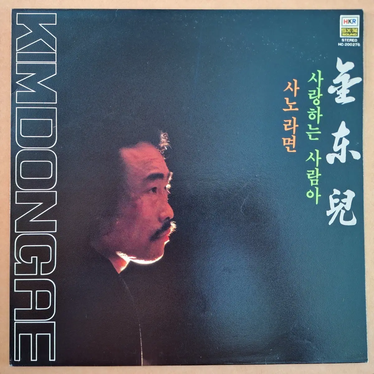 김동아 애창곡집 사랑하는 사람아/사노라면 LP