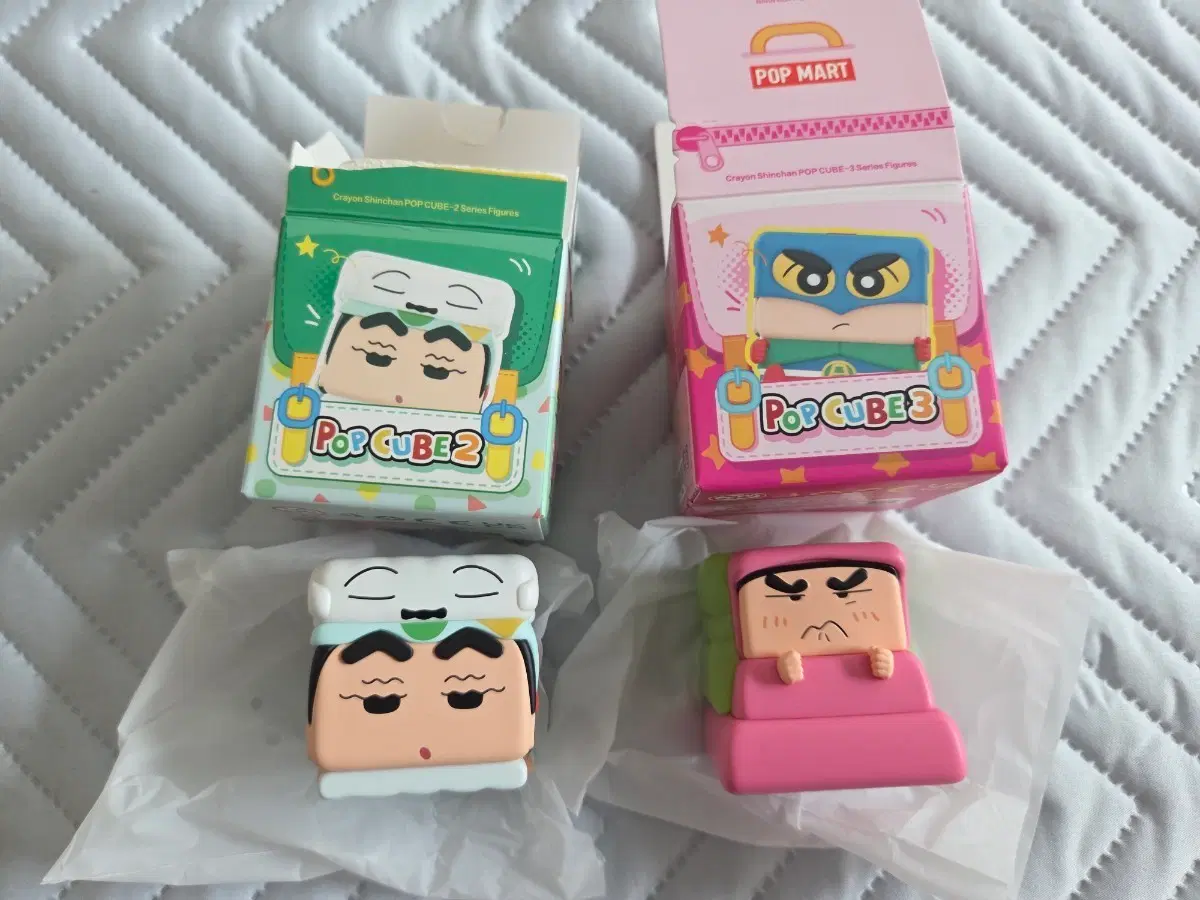 팝마트 짱구 팝큐브 2,3 일괄