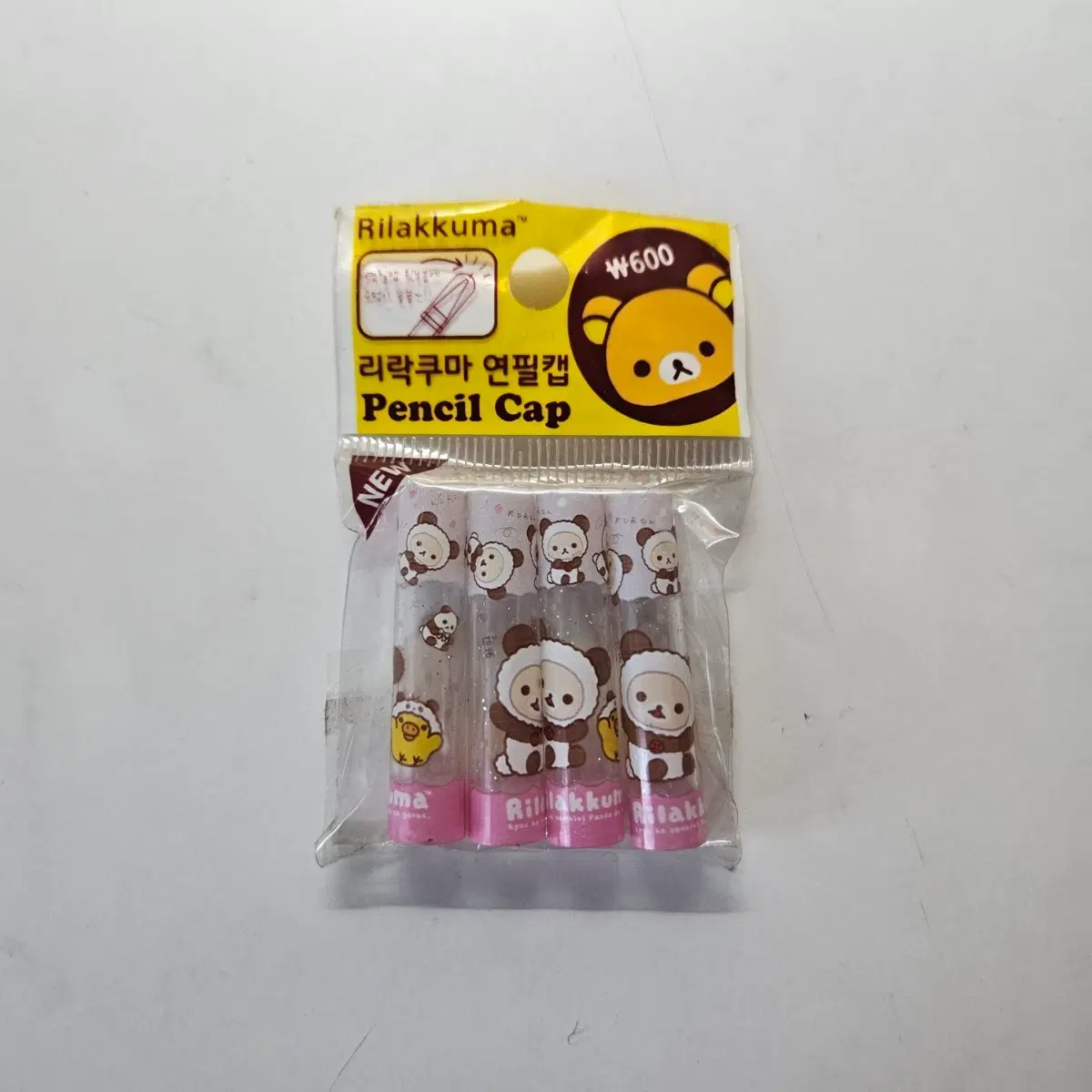 고전 코리락쿠마 연필캡
