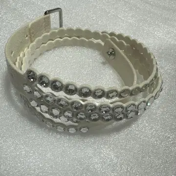 SWAROVSKI 팔찌 스크래치 화이트