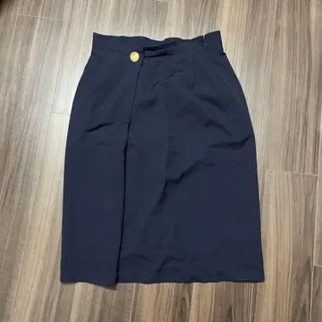 ANNE KLEIN 타이트 스커트 네이비