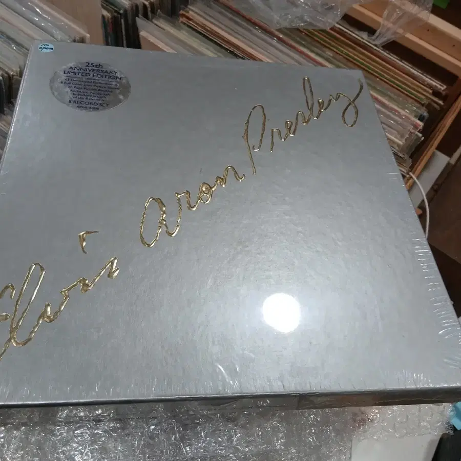 LP (미개봉)엘비스 프레슬리 25주년 기념 한정판 8LP 박스 세트