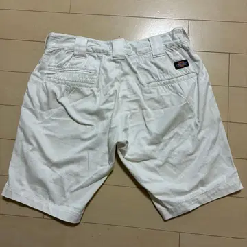 Dickies 숏팬츠 화이트