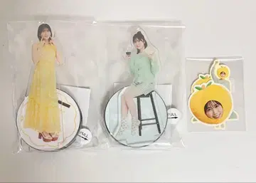 니부 아카리 보이스 아크릴 스탠드 2종 한정판 스티커