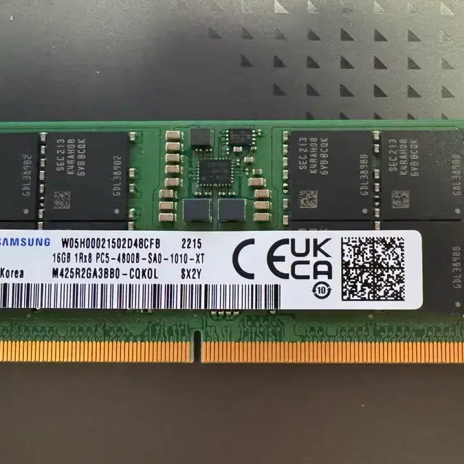 삼성 DDR5 노트북 메모리 16GB PC5-4800