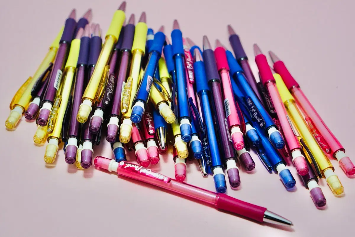 빅 BU4 샤프 펜슬 BIC 0.5mm 샤프 39개 새제품 일괄