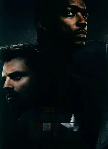 월트 디즈니 서양 영화 팜플렛 MARVEL/마블/MCU THE FALCON THE WINTER SOLDIER 2022년