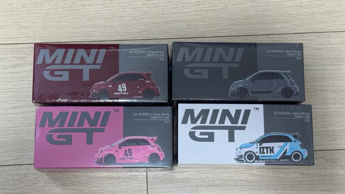 미니지티 LB-WORKS 아바스 4개 일괄
