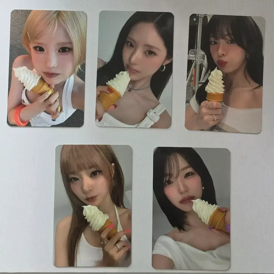 프로미스나인 음중 미팬 포카 세트