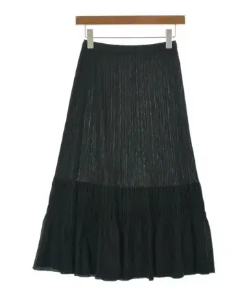 PLEATS PLEASE 롱 맥시 길이 스커트 여성용