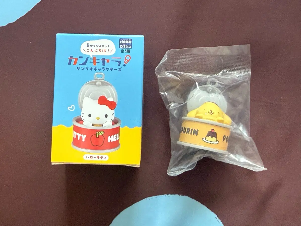 추석할인이벤트)산리오 통조림 캔 피규어 폼폼푸린 미개봉 새상품