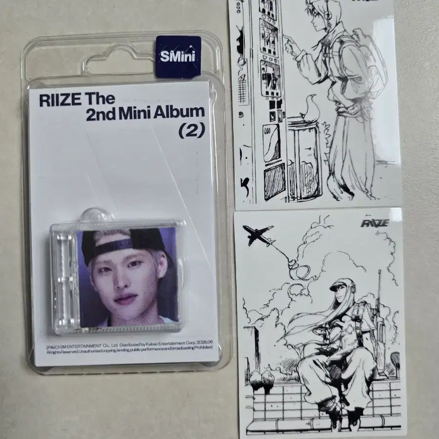 라이즈 소희 스미니(포카X)+스페셜ver.스티커 일괄 양도