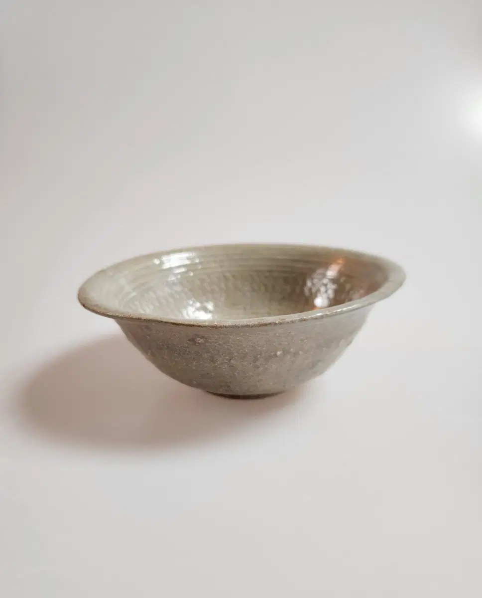 골동품 조선시대 전기 분청사기 내섬명 다완